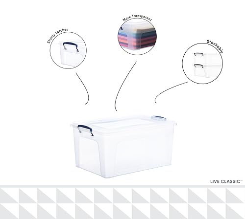 Storage Bins with Lids