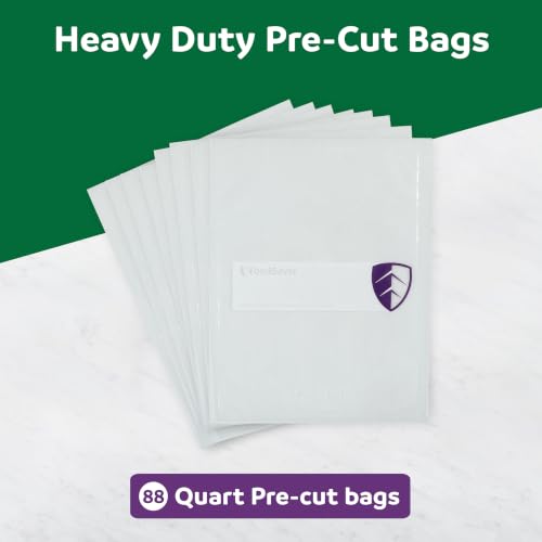 Heavy Duty Quart Vacuum Seal Bags (Heavy Duty Quart Bags (88 Count))