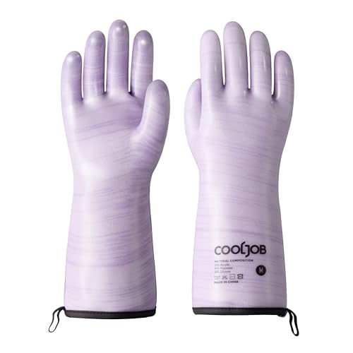 Heat Resistant Oven Gloves (Purple / Large)