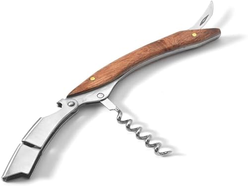 Professional Waiter Corkscrew Wine Key for Bartenders Set of 3 (3 Count)