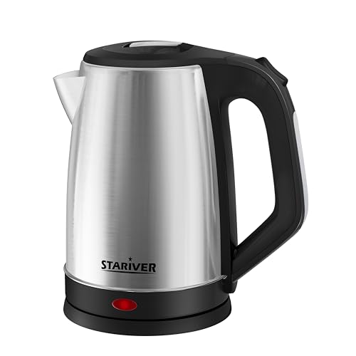 2.5L Large Electric Kettle (Black Silver)