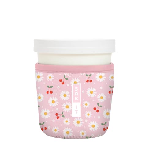 IceCreamSok Insulated Neoprene Cover (Cherry Bomb / Fits Tapered Pints)