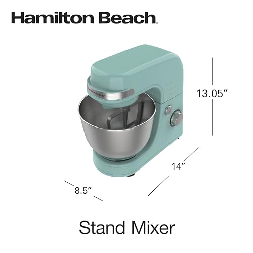 Electric Stand Mixer (Aqua Blue / 7 Speeds with Whisk & Splash Guard)