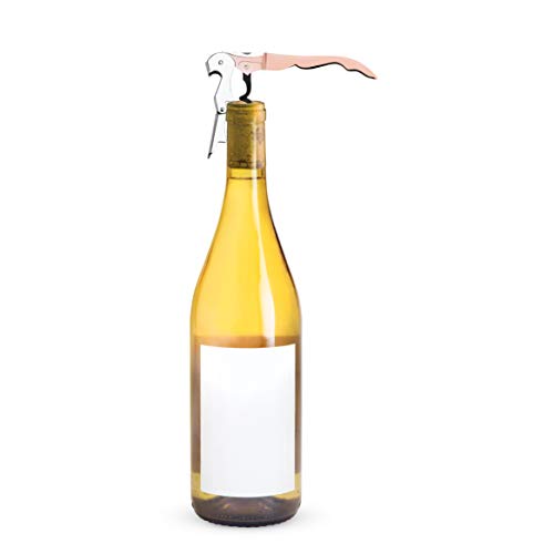 Truetap Double Hinged Waiter's Corkscrew Wine Opener (Rose Gold)