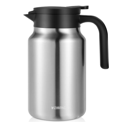 Insulated Coffee Carafe (Silver / 51 Ounces)