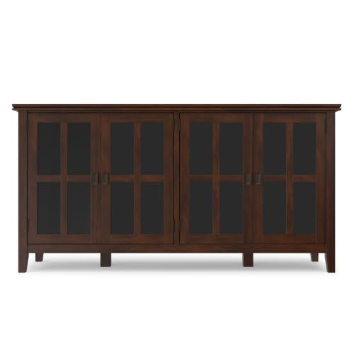 Artisan 66" Wide Solid Wood Sideboard in Russet Brown (Russet Brown / 66 inch)