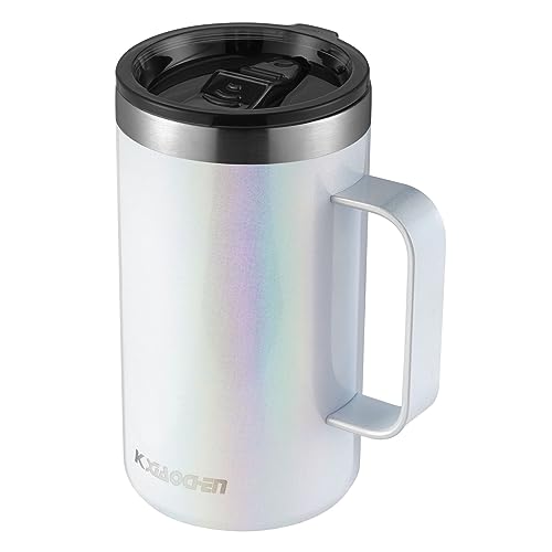 20 oz Insulated Coffee Mug (A1.Pearl White / 20 ounces (1 pack))