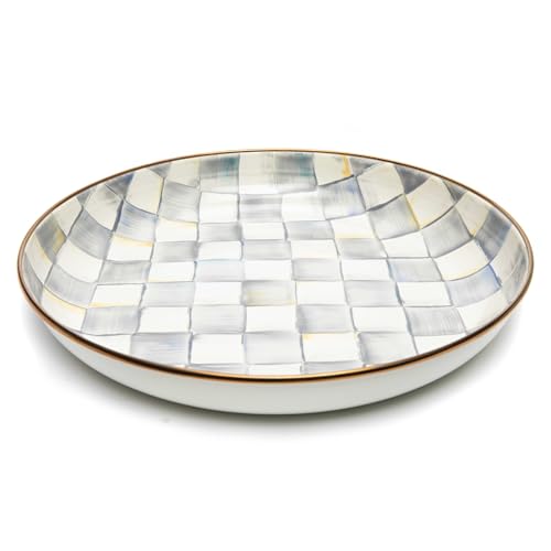 Enamel Abundant Bowl (Sterling Check)