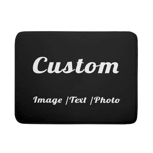 Custom Dish Drying Mat Customized Drainer Pad with Image Logo Text 18x24 Inch Personalized Absorbent Dish Dry Pad for Kitchen Counter Sink (Custom / 18x24 inch)