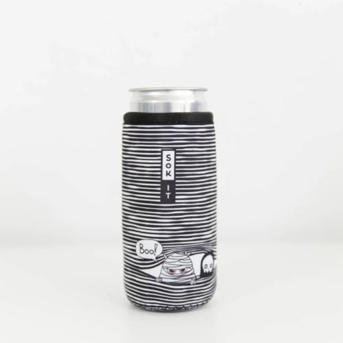 CanSok Sleeve for Beer & Soda Insulated Neoprene Cover (Peek-A-BOO / 12oz Can Sleeve)