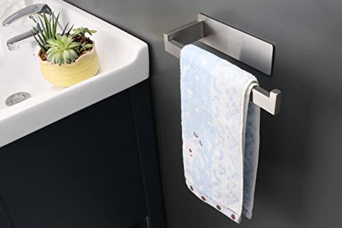 Hand Towel Holder (1 Pack 9 In / Brushed Nickel)