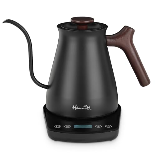 Gooseneck Electric Kettle (Black / 0.8 Quarts)