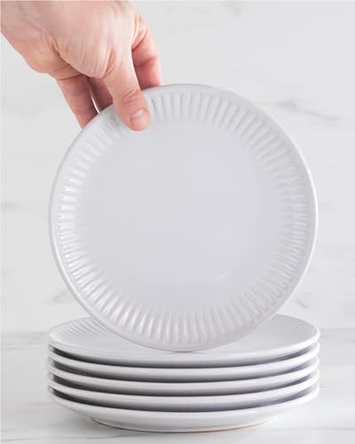 12 Piece Stoneware Dinnerware Set for 4 (Hygge / Light Gray / Set for 4 (12pcs))