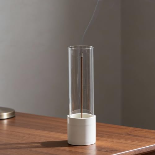 Incense Holder (Ceramic Cup White)