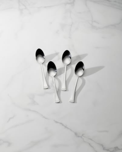 Portola Dinner Spoons Silverware Set for 4 (Salad Forks, Set of 4)