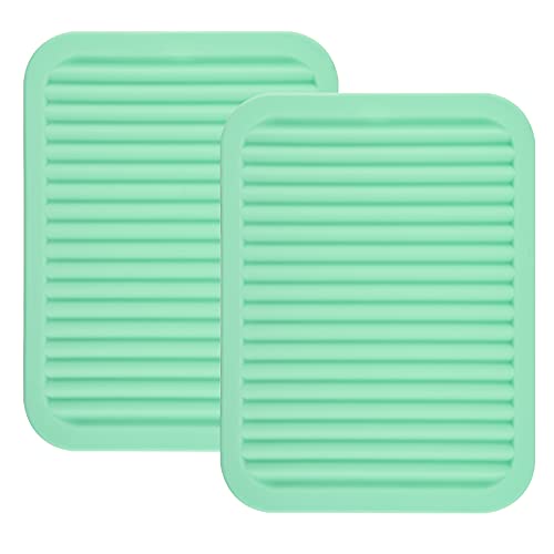 Silicone Trivets Mats for Dishes and Pots (2 Count)