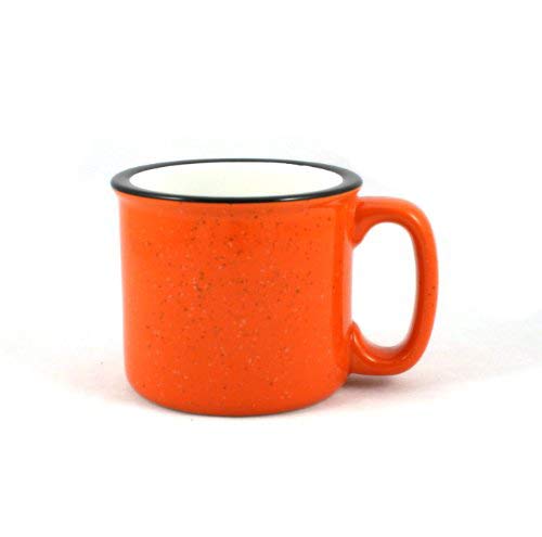 Ceramic Campfire Mug (Orange)