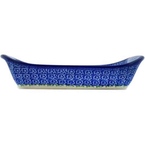 Platter with Handles 10 (Blue)