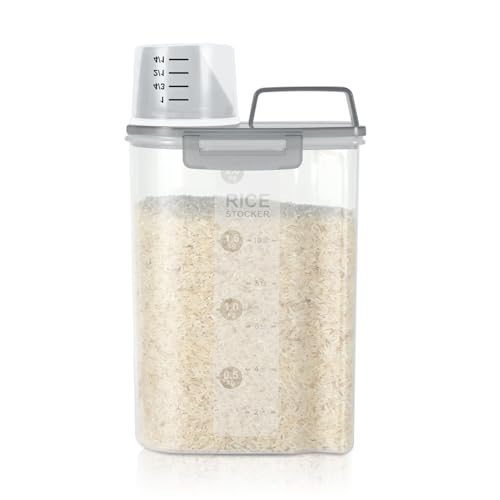 Airtight 4 LBS Rice (Clear Grey / 2L-1pack)