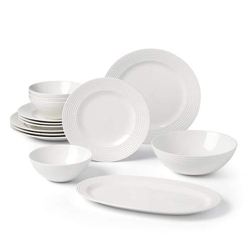 Wickford 14 Piece Dinnerware Set (14-Piece Dinnerware Set)