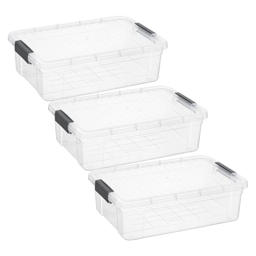 Storage Bins with Lids (22.7 Quart)