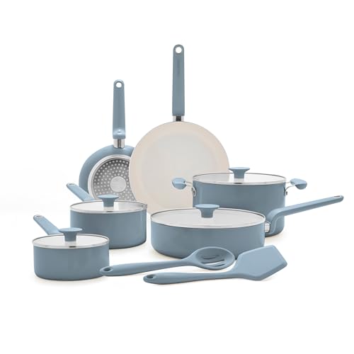 Rio Advanced 12 Piece Cookware Set (12 Piece Cookware Set / Blue)