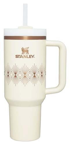 Quencher H2.O FlowState™ Tumbler 40 oz Cream Gloss Deco (40 Ounces / Cream Gloss Deco)