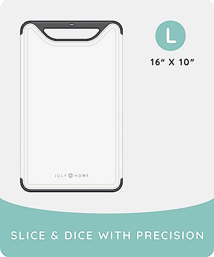 Cutting Boards for Kitchen (Black / 15.9"L x 10"W)