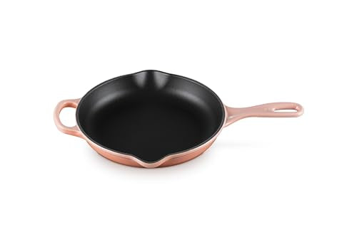 Enameled Cast Iron Signature Round Skillet (9" / Peche)
