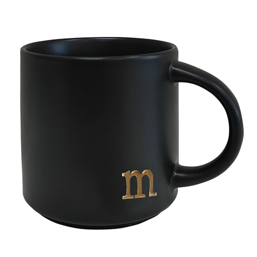 Black Ceramic Coffee Mug (Black-M)