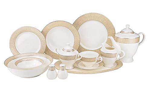 57 pc Banquet Dinnerware Set (Marilyn)