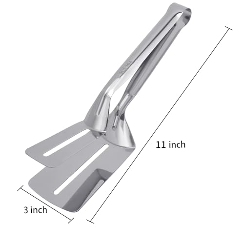 2 Pack 10 Inch Stainless Steel Turner Spatula