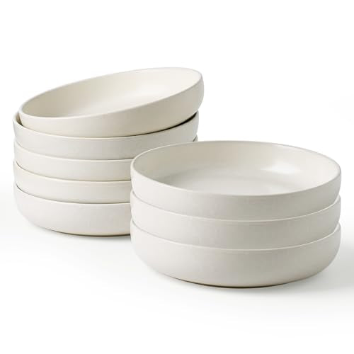 Milkyway 33 oz Pasta Bowls Set of 8 (Matte White / Set of 8)
