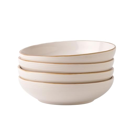 Tempus 8.6'' Pasta Bowls Set of 4 (Antique White / Tempus)