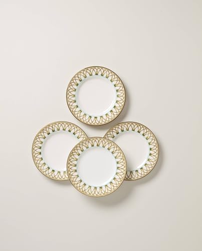 897295 British Colonial Bamboo Accent Plates (Accent Plates, Set of 4)
