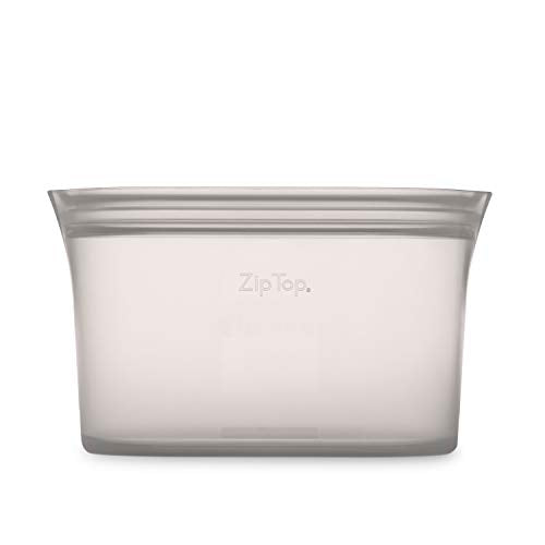 Reusable Food Storage Bags (Gray / Large Dish)