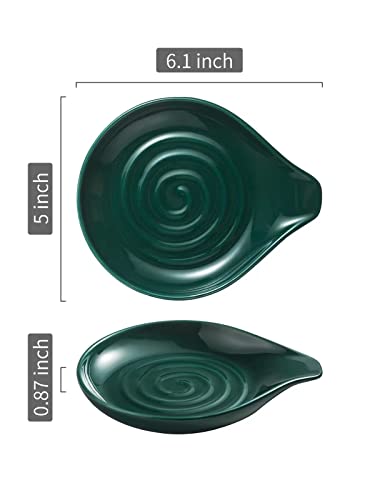Spoon Rest for Stove Top (Green)