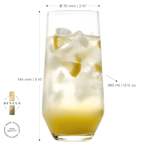 Revolution Longdrink Cocktail Glasses (4 Pieces (1 Pack))