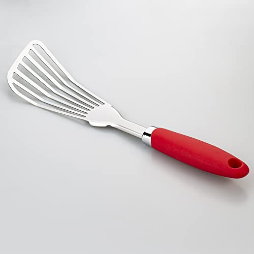 304 Stainless Steel Fish Spatula (Red-Fish Spatula)