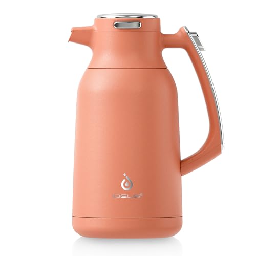 Thermal Coffee Carafe 68oz (Coral / 68 Ounces)