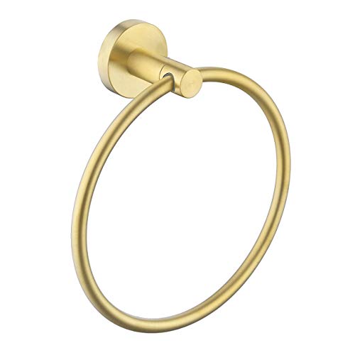 Brushed Gold Towel Ring (Brushed Gold)