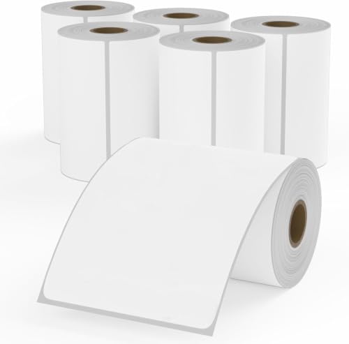 4" x 6" Thermal Labels for Zebra Rollo Direct Thermal Printers