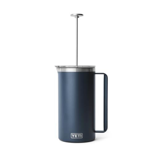 Rambler 64 oz. French Press Coffee Maker (64 Ounce / Navy)