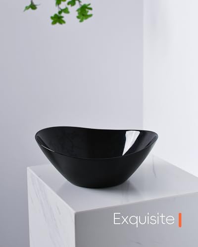 66 OZ Salad Bowl Set of 2 (Black / 66 OZ - Salad Bowls)