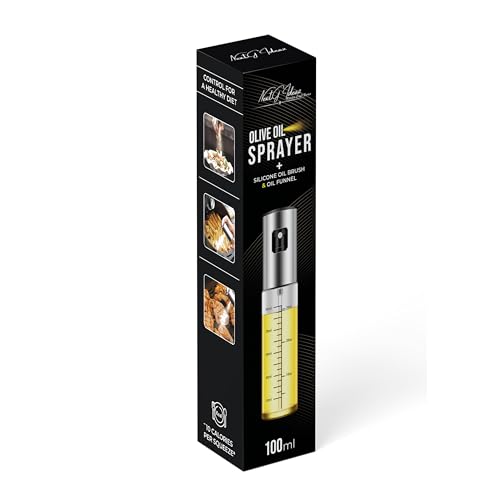 Oil Sprayer for Cooking (One Bottle Set)