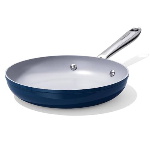 Premium Ceramic Frying Pan (8 inch / Navy Blue)