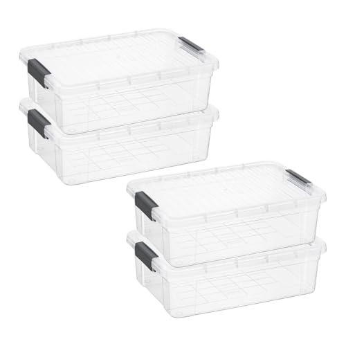 Storage Bins with Lids (22.7 Quart)