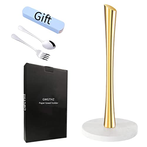 Gold Paper Towel Holder Countertop (Gold)