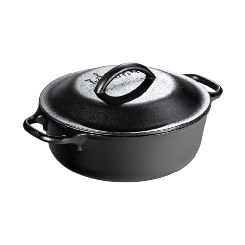 Cast Iron Dutch Oven with Loop Handle (2 Quart / Serving Pot)