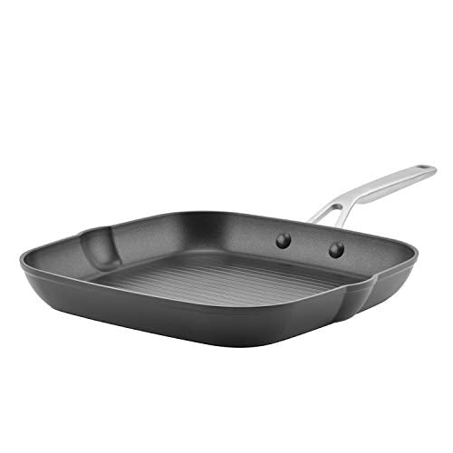 Hard Anodized Induction Nonstick Stovetop Grill Pan (Grill Pan (11.25"))